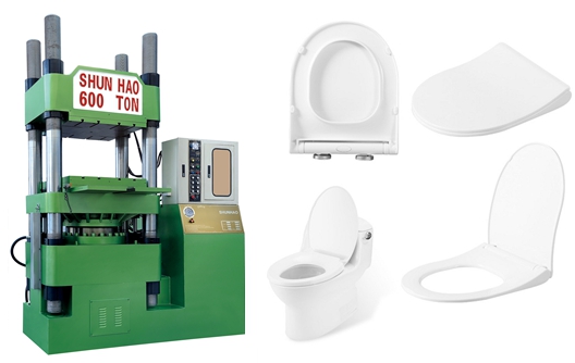 Shunhao 600 tons toilet seat cover molding machine