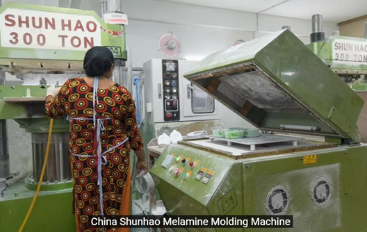 Автоматическая формовочная машина для меламина Shunhao