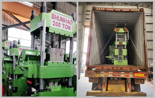 Shunhao 200 тонн автоматическая отдача для литья с разделением