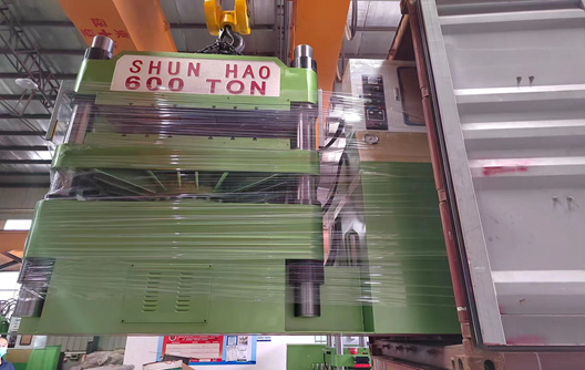 Shunhao 600-тонный автоматический пресс для меламина отгрузка машины